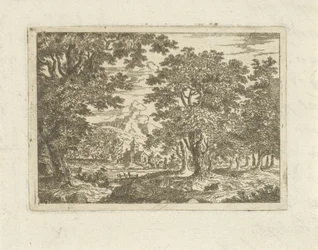Landscape with Stone Building