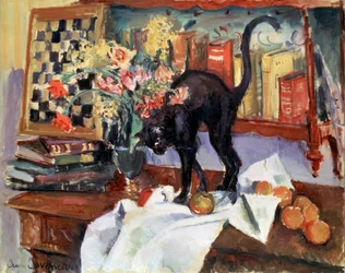 Still Life with a Cat