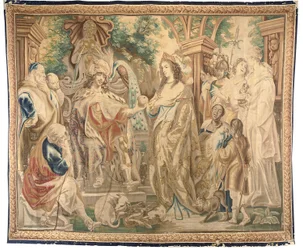 Brussels Tapestry from a Set of Six