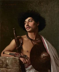 A Bischari Warrior