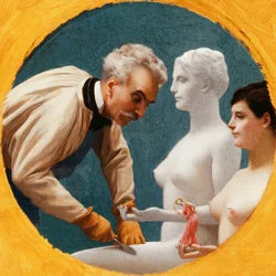 Gerome and Tanagra