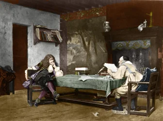 The Authors Jean-Baptiste Poquelin (Moliere) and Pierre Corneille