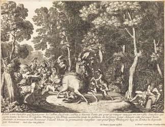 Atlanta and Meleager Hunting the Boar of Calydon