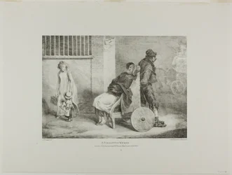 A Paralytic Woman, plate 9 from Various Subjects Drawn from Life and on Stone (The English Suite)
