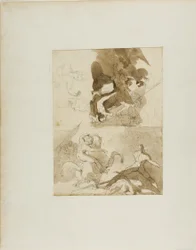 Sketches for a Cavalry Battle