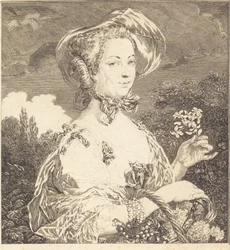 La Marquise de Pompadour en Belle Jardiniere