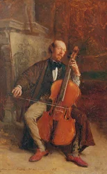Alexandre Batta, the Cellist, 1855