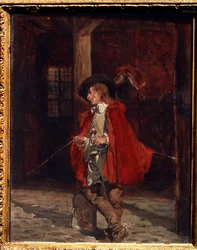 Bretteur in a Red Cloak