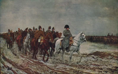 Napoleon during French Campaign of 1814