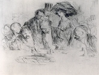 At the Gambling Table, 1925
