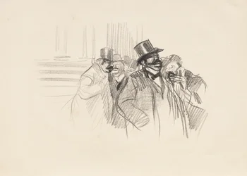 At the Stock Exchange, c. 1900