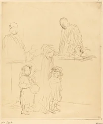 Coming Out of the Hearing (first plate)