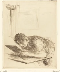 Forain Etching (first plate)