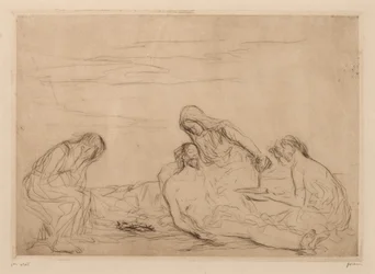 Pietà (third plate)