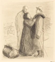 The Departure of the Prodigal Son (first plate)