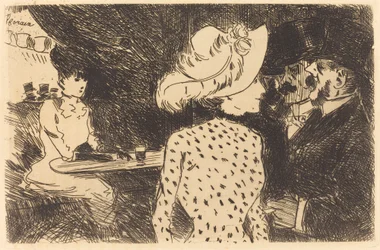 The Folies Bergere (refused plate, second plate)