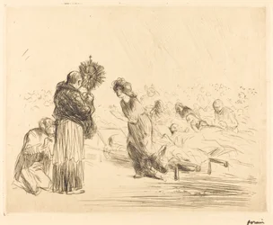 The Miracle before the Blessed Sacrament (fourth plate)