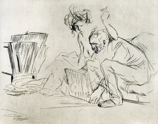 The Model at Rest, 1925