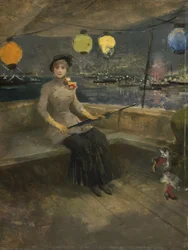 Woman on a Yacht