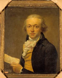 Portrait of Joseph Delaunay, member of the National Assembly and the Convention. Painting by Jean Louis Laneuville