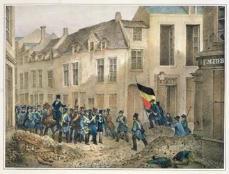The Rue de Louvain, Brussels