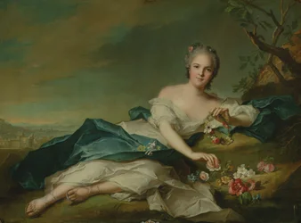Portrait of Henrietta in Flora