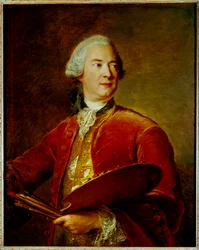 Portrait of Louis Tocqué, 1739