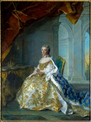 Portrait of Louise Elisabeth of France, Infante of Spain then Duchess of Parma
