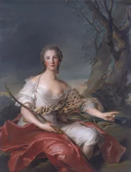 Portrait of Madame Bouret as Diana
