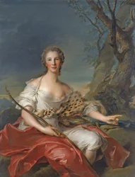 Portrait of Madame Bouret as Diana