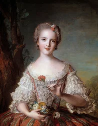 Portrait of Madame Louise of France (1737-1787) daughter of King Louis XV