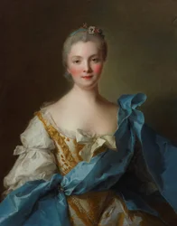 Portrait of Madame de La Porte, 1754