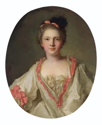 Portrait of Marie-Thérèse Geoffrin, Marquise de la Ferté-Imbault