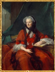 Portrait of Marie Leszczyńska, Queen of France