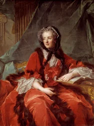 Portrait of Marie Lesczinska, Queen of France