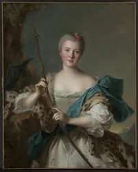 Portrait of a Woman as Diana