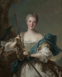 Portrait of a Woman as Diana