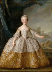 Princess Isabella of Parma as Child