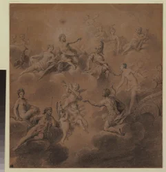 Venus Presenting Aeneas to the Gods