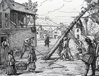 The planting of the Maypole