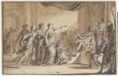 Sabinus and Epponina Condemned by Vespasian