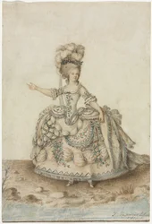 Costume Study for Opera Singer