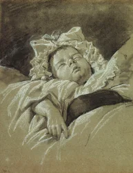 The Head of a Sleeping Child