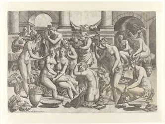 Bathing Nymphs