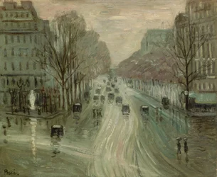 Paris under Snow