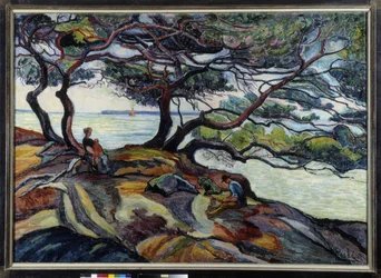 The Isles of Hyeres since Cape Brenat