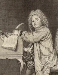 Portrait of the Composer Jean-Féry Rebel
