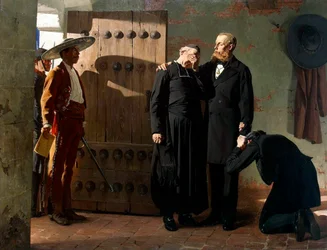 Emperor Maximilian of Mexico before the Execution