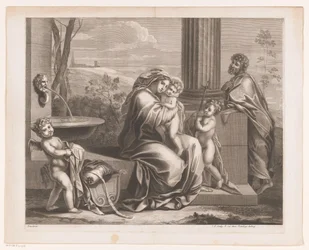 Holy Family at a Well