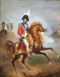 Joachim Murat / Equestrian Portrait / J.P. Franque